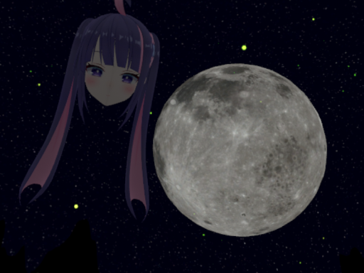 月と生首とひとり酒