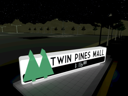 Back to the future Mall scene