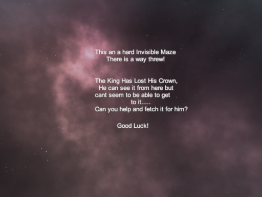 Kings Invisible Maze