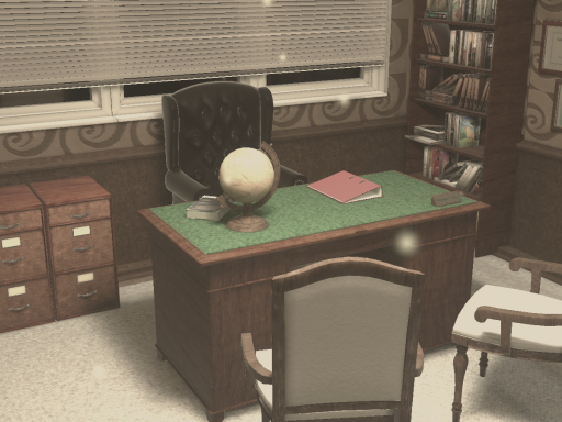 Detective Flakey's Office