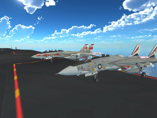 Carrier Operations ｜F-14A Tomcat