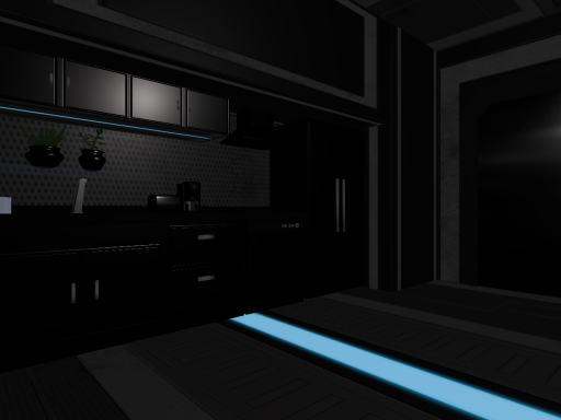 Futuristic City Apartment