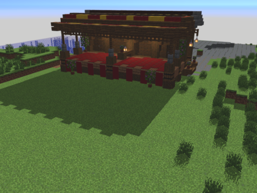 Minecraft stage