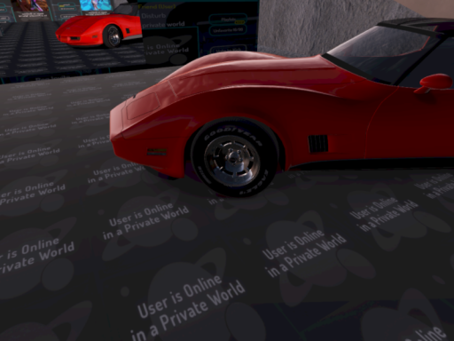 USER IS ONLINE IN A PRIVATE WORLD