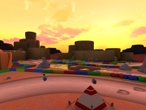 Sunset Wilds - Mario Kart˸ Super Circuit ⁄ Tour ⁄ 8DX