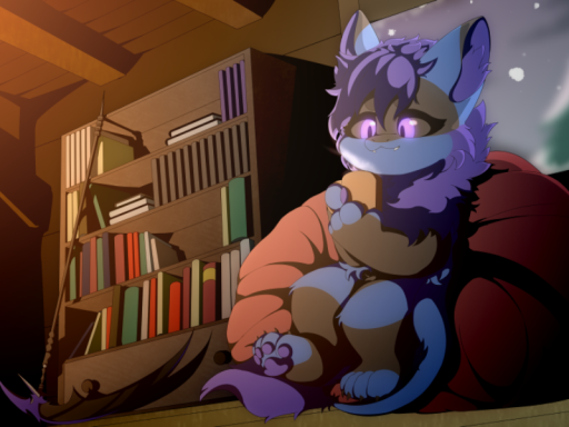 Shadow's Cozy Bedroom