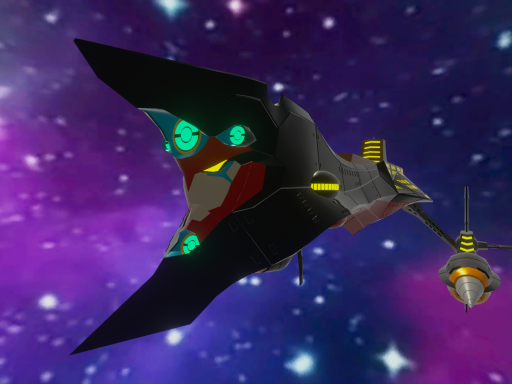 Chouginga Gurren Lagann Spaceship