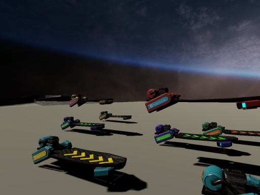 ホバーボード練習場