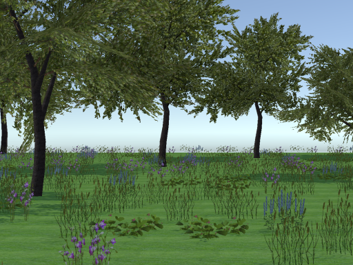 Island Between the Mountians