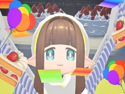 今日はディアさんVRC1周年