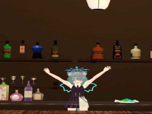 じろうさんがおさけをのむためのくうかん