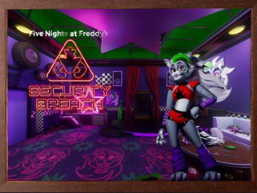 Roxanne Wolf's Greenroom ｜ FNAF SB