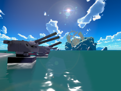 常夏のビーチ！