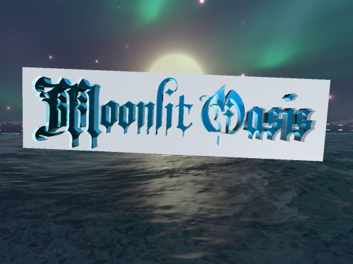 Moonlit Oasis