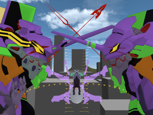 初号機VS第13号機-EVANGELION-BATTLE（α）