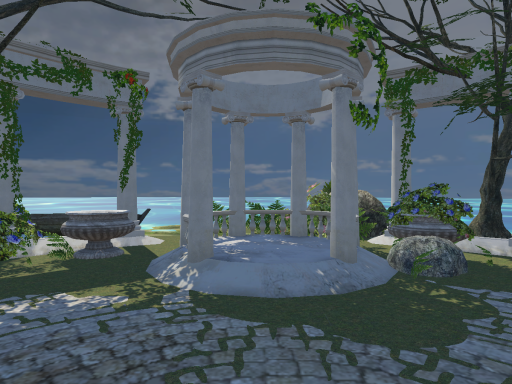 Garden above the sea