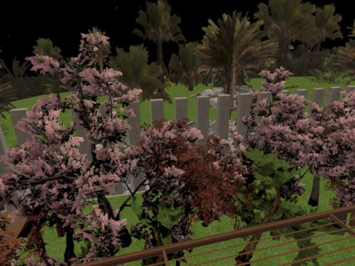 Our house in the middle of the beach