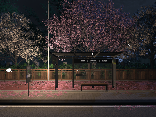 숲튽훈＂허니 （Honey）＂ M⁄V - 버스정류장 （Night）