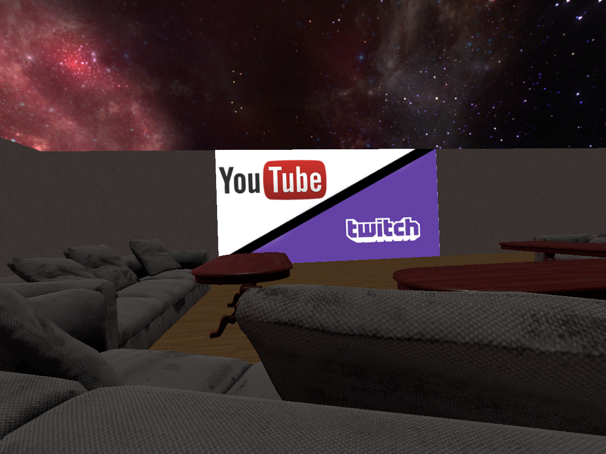 Cinema Home in Space