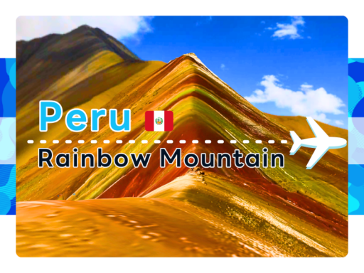 Rainbow Mountain‚ Peru