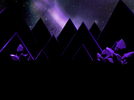 Neon Purple Chill World