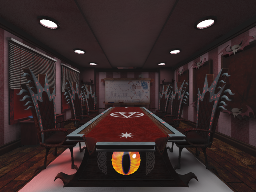 Helluva Boss Meeting Room