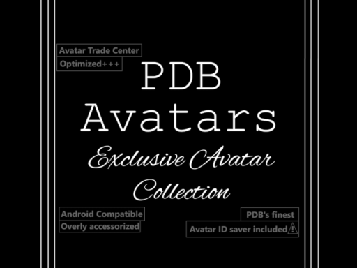 PDB Avatars and Avatar Trade Center
