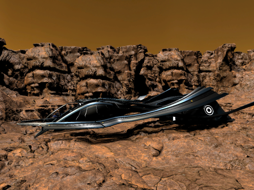 Scifi Alien Ship