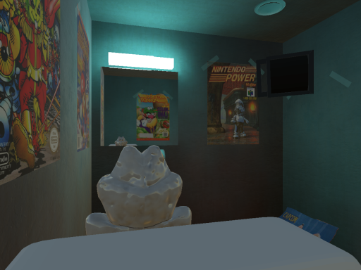 POV˸ You are locked in an Arcade's toilet while specific song plays on the background