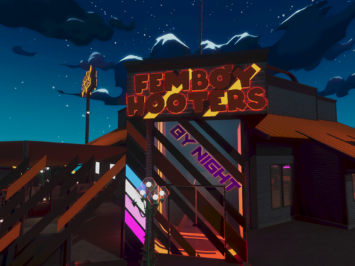 Femboy Hooters By Night