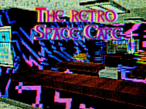 The retro Space Cafe レトロな空間カフェ