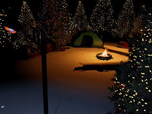 Christmas Campsite