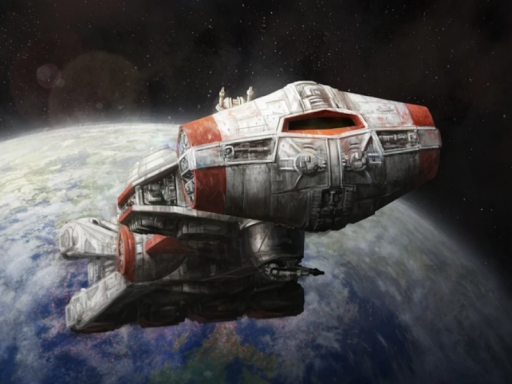 Rebel Alliance CR90 corvette