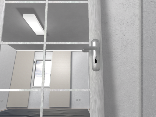 the door to the paint