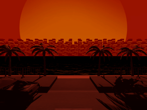 Hotline Miami Sunset