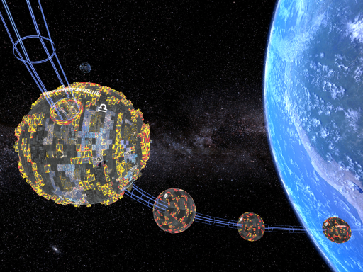 ANTI-GRAVITY SATELLITE