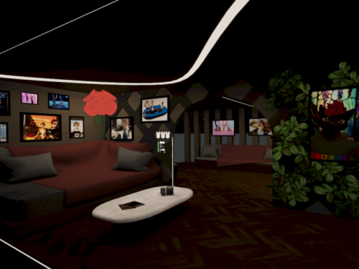 Cozy Cabana․․․ at night?