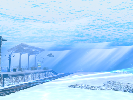 Station on the sea hill～海丘の駅～