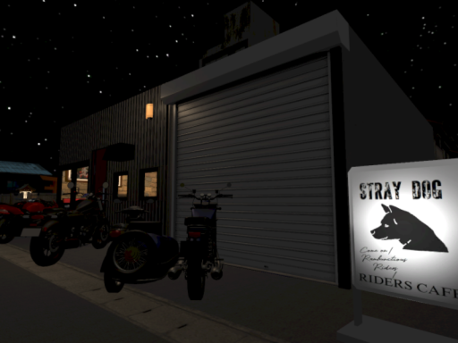 RIDERS CAFE - STRAY DOG （No․36）