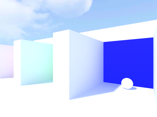 Lights Probes ＆ RTGI on Quest （Cloth Simulation）