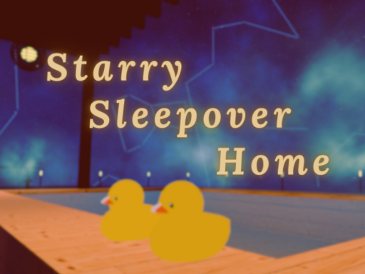 Starry Sleepover Home